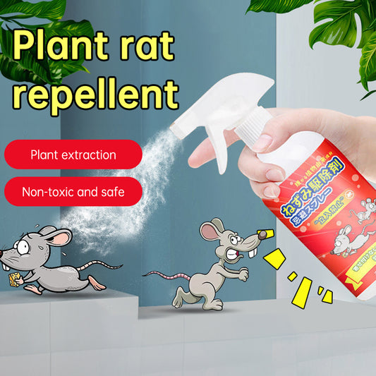 Household plant smell rat repellent spray
