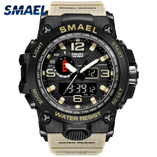 SMAEL Military 50m Waterproof Sport Watch