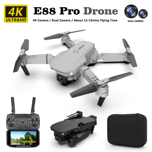 E88 Drone HD Camera Quadcopter Long Range air Remote Control Drone