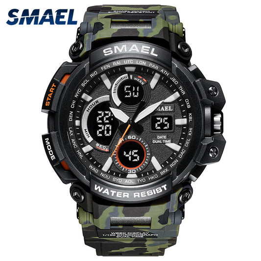 SMAEL 1708B Sport Military Waterproof LED Digital Watch