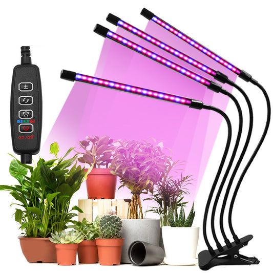 Plants Grow LED USB Clip Timing Full Spectrum Indoor Planting