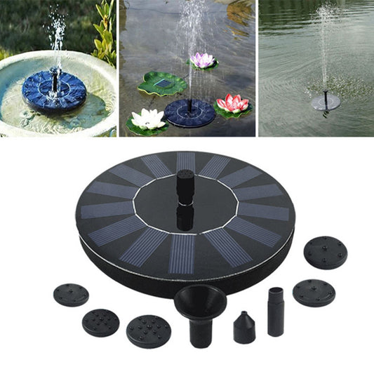 Floating Solar Panel Water Fountain For Garden Solar pump Pond Submersible Watering Pool Automatic Solar Fountains Waterfalls