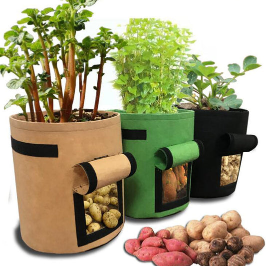 3 size Plant Grow Bags home garden Potato pot