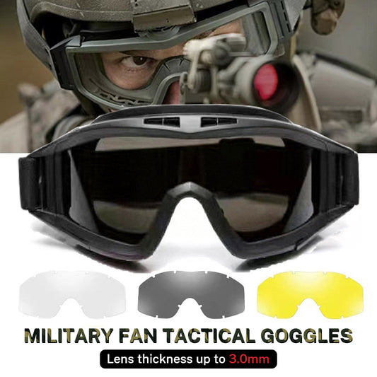 Military Tactical Goggles Outdoor Windproof UV400