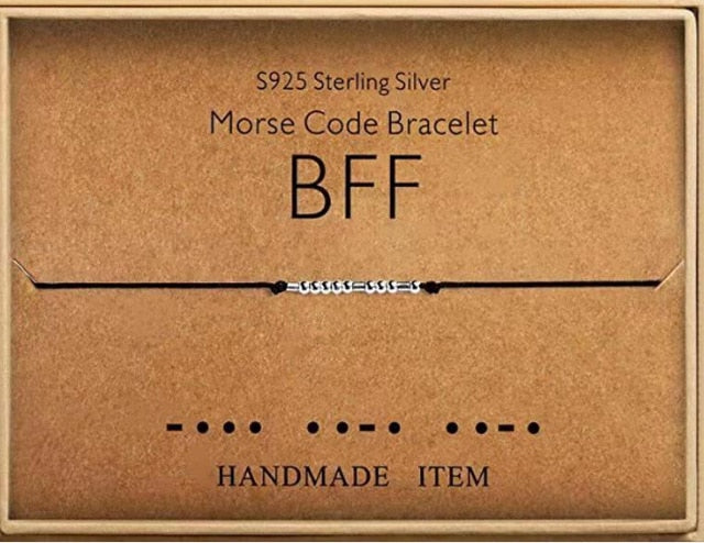 Fuck Off Morse Code Bracelets for Women/Men